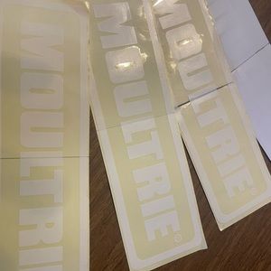 Moultrie stickers for the hunter sportsman bundle of 4